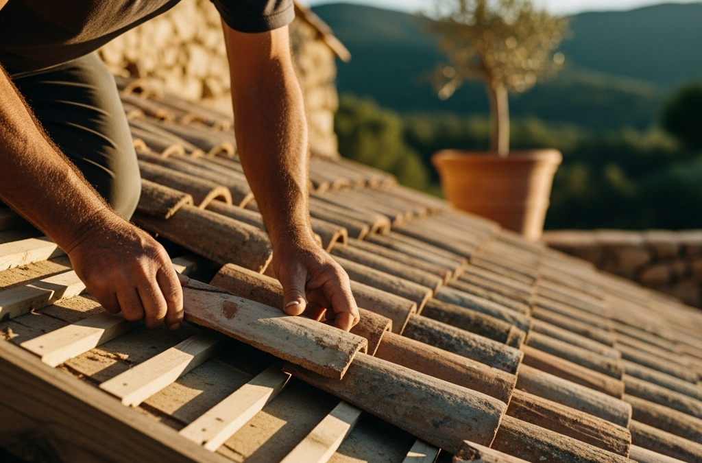 Toiture en tuiles canal : le charme et la technique de la Provence